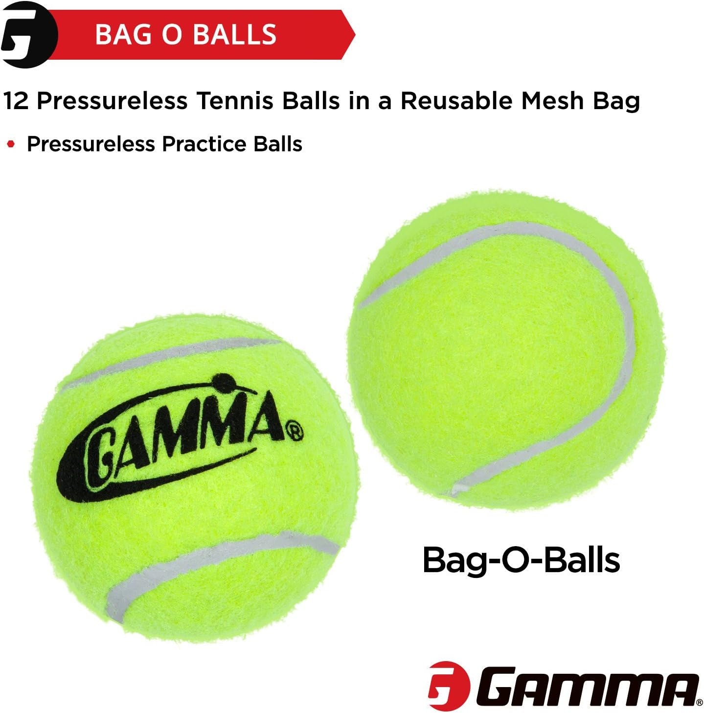 Unleash Your Game with Our 12-Pack of Pressureless Tennis Balls - Durable Mesh Bag for Easy Transport - Perfect for Practice and Play!