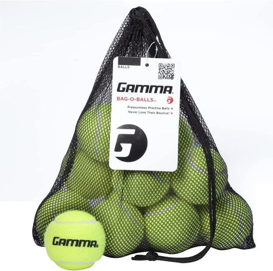 Unleash Your Game with Our 12-Pack of Pressureless Tennis Balls - Durable Mesh Bag for Easy Transport - Perfect for Practice and Play!